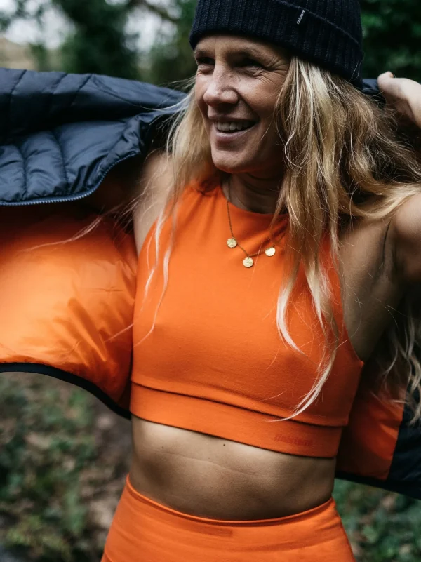 Leggings & Base Layers*Finisterre Vela Bamboo Bra Tigerlily