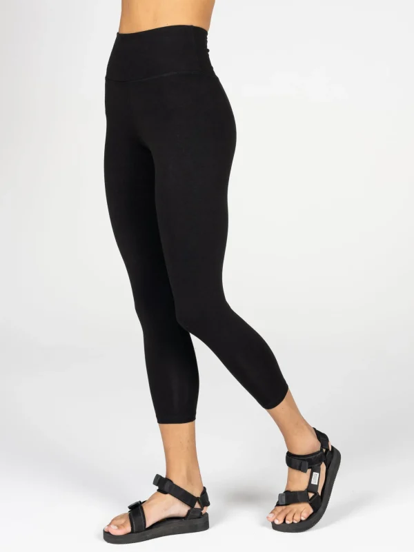 Leggings & Base Layers*Finisterre Vela Bamboo Cropped Legging Black