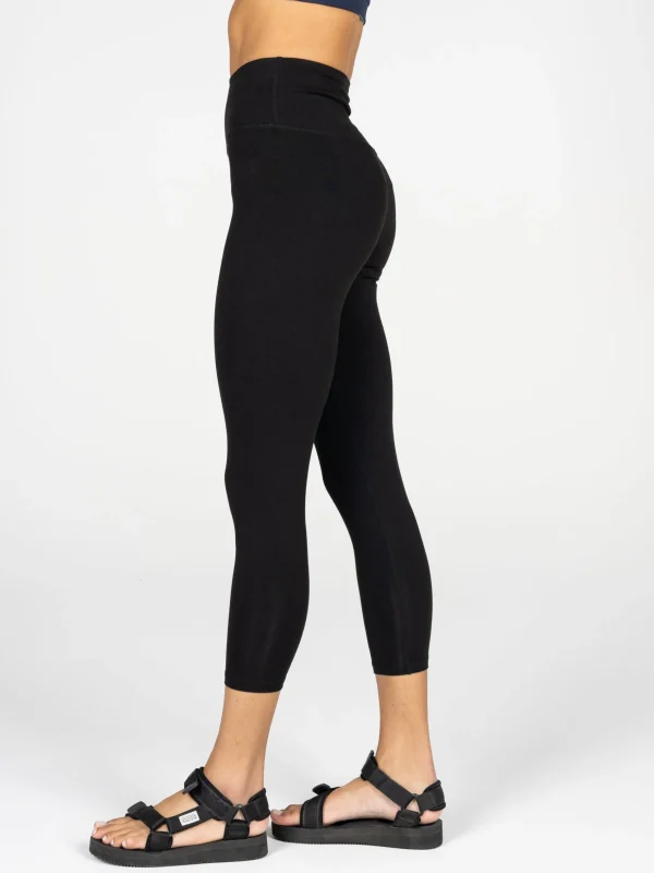 Leggings & Base Layers*Finisterre Vela Bamboo Cropped Legging Black