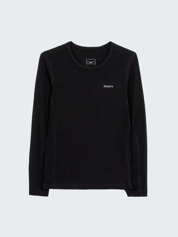 Leggings & Base Layers*Finisterre Vela Bamboo Long Sleeve Base Layer Black