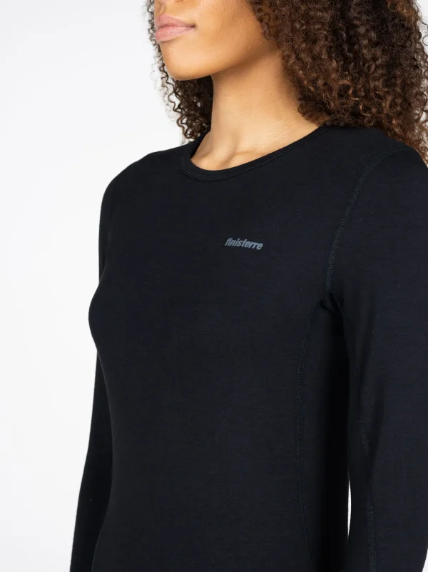 Leggings & Base Layers*Finisterre Vela Bamboo Long Sleeve Base Layer Black