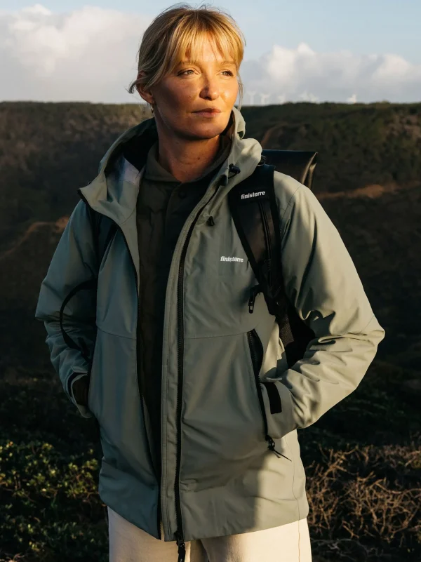 Jackets*Finisterre Women's Stormbird Waterproof Jacket Seaspray