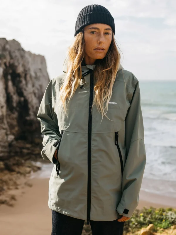 Jackets*Finisterre Women's Stormbird Waterproof Jacket Seaspray