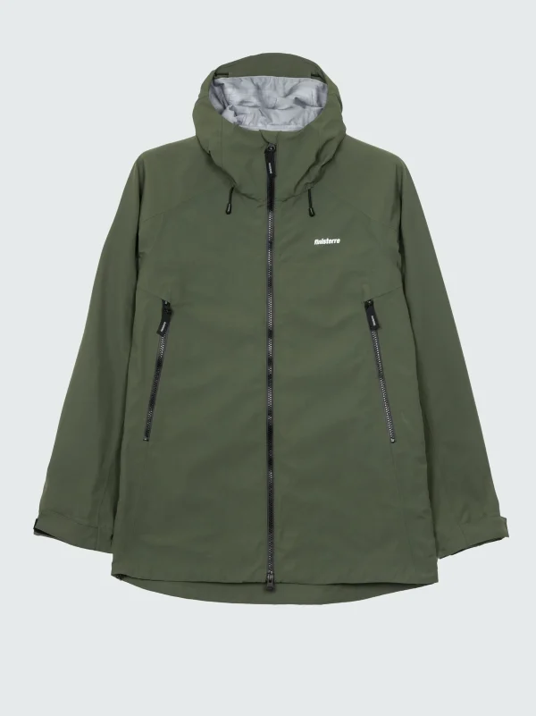 Jackets*Finisterre Women's Stormbird Waterproof Jacket Olive