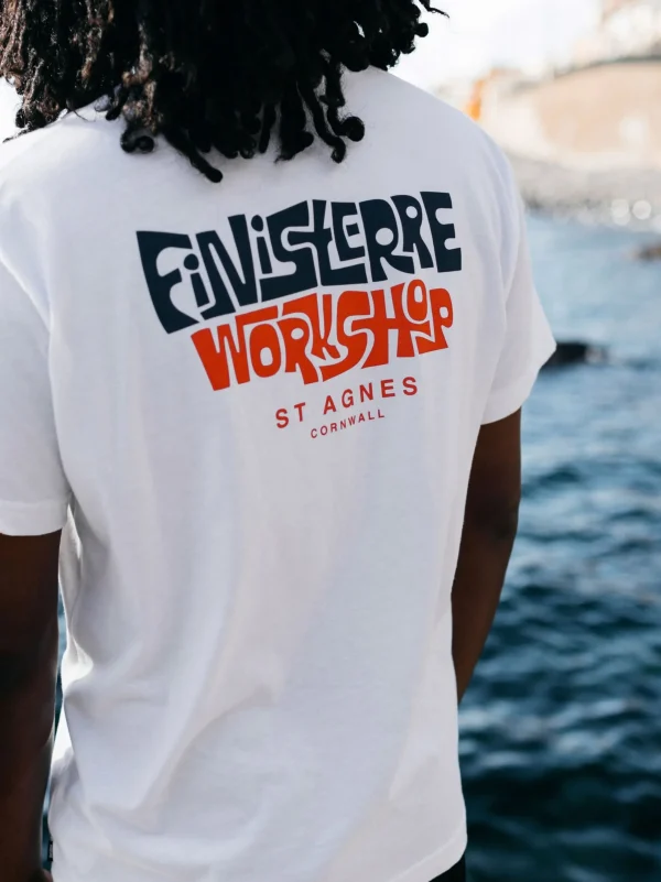 T-Shirts*Finisterre Workshop T-Shirt White