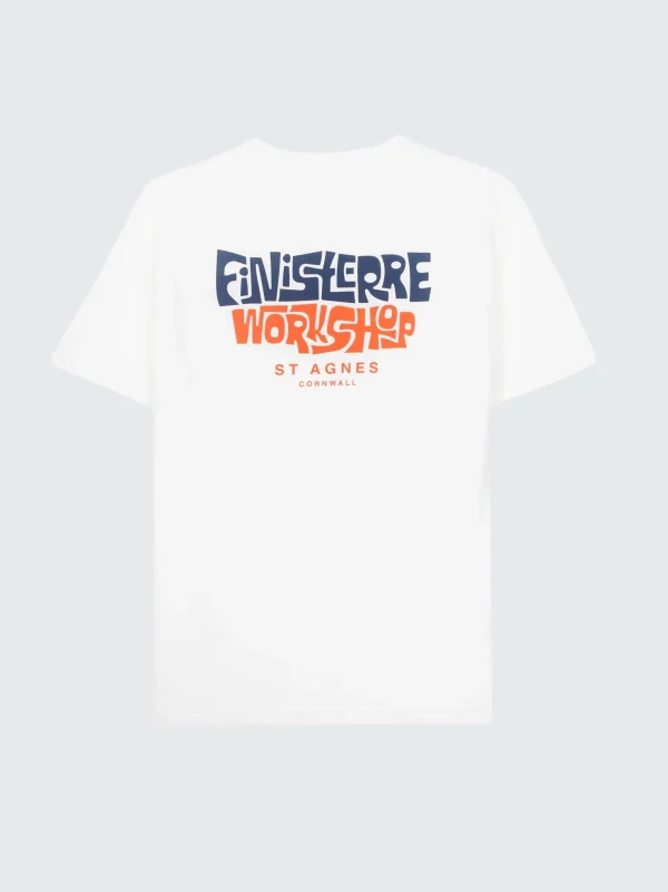 Tops & T-Shirts*Finisterre Workshop T-Shirt White