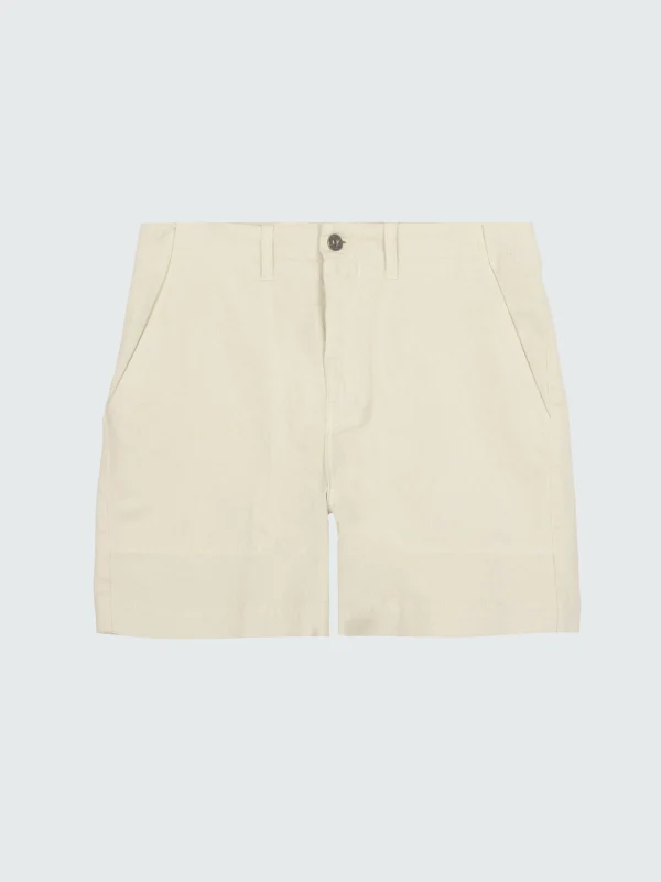 Shorts*Finisterre Yarrel Canvas Short Ecru