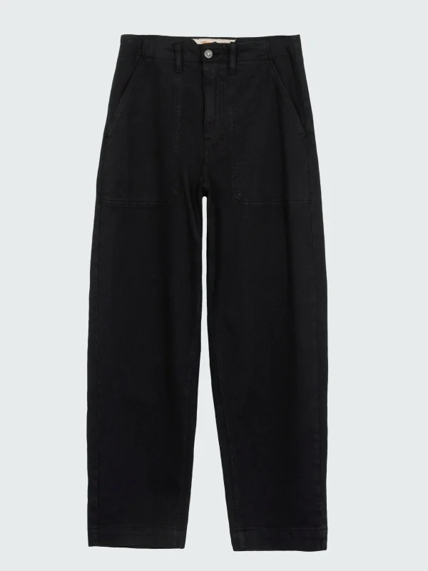 Trousers & Jeans*Finisterre Yarrel Canvas Trouser Black