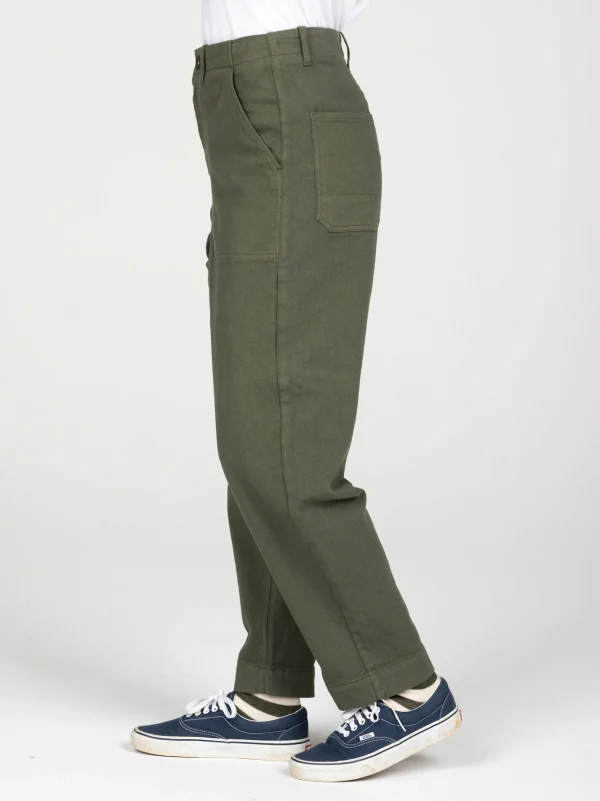 Trousers & Jeans*Finisterre Yarrel Canvas Trouser Olive