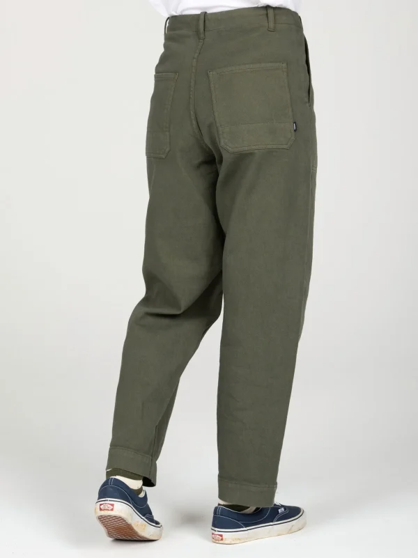 Trousers & Jeans*Finisterre Yarrel Canvas Trouser Olive