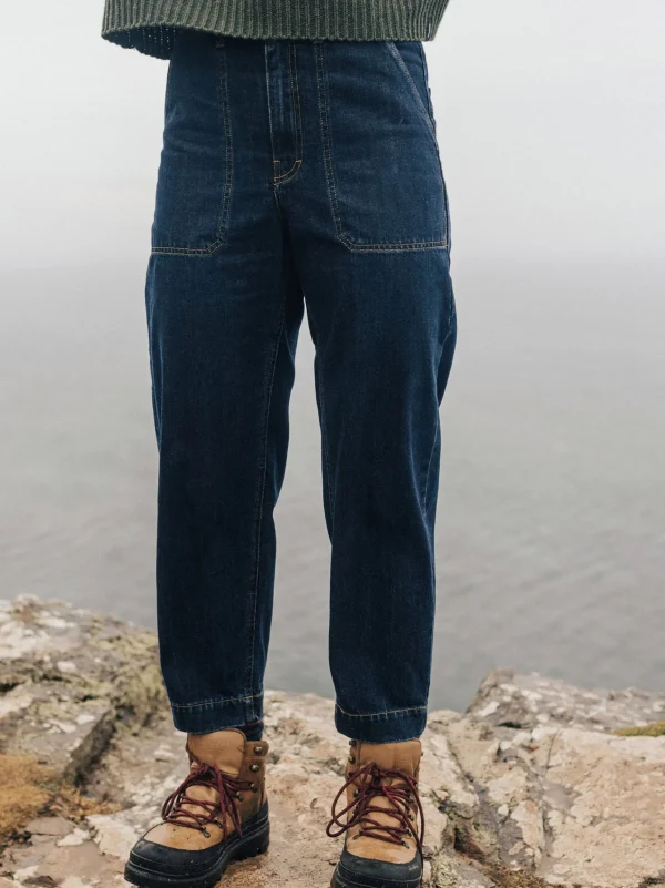 Trousers & Jeans*Finisterre Yarrel Jean Indigo