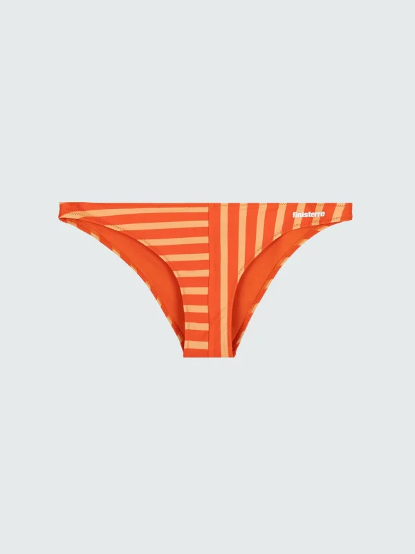 Swimwear & Bikinis*Finisterre Zenith Bikini Bottoms Tigerlily / Sunset Stripe